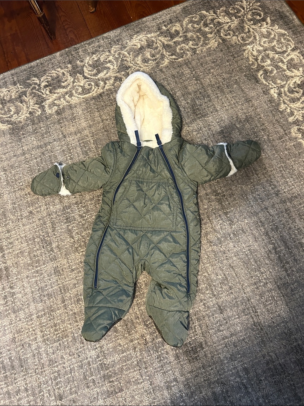 Baby winter snowsuit